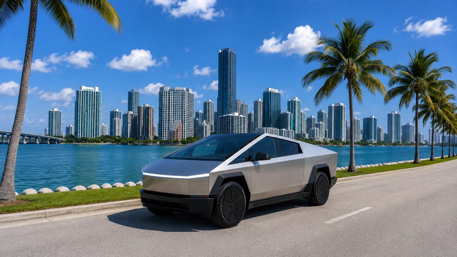 Tesla Cybertruck 2026 in Sunny Isles Beach, FL