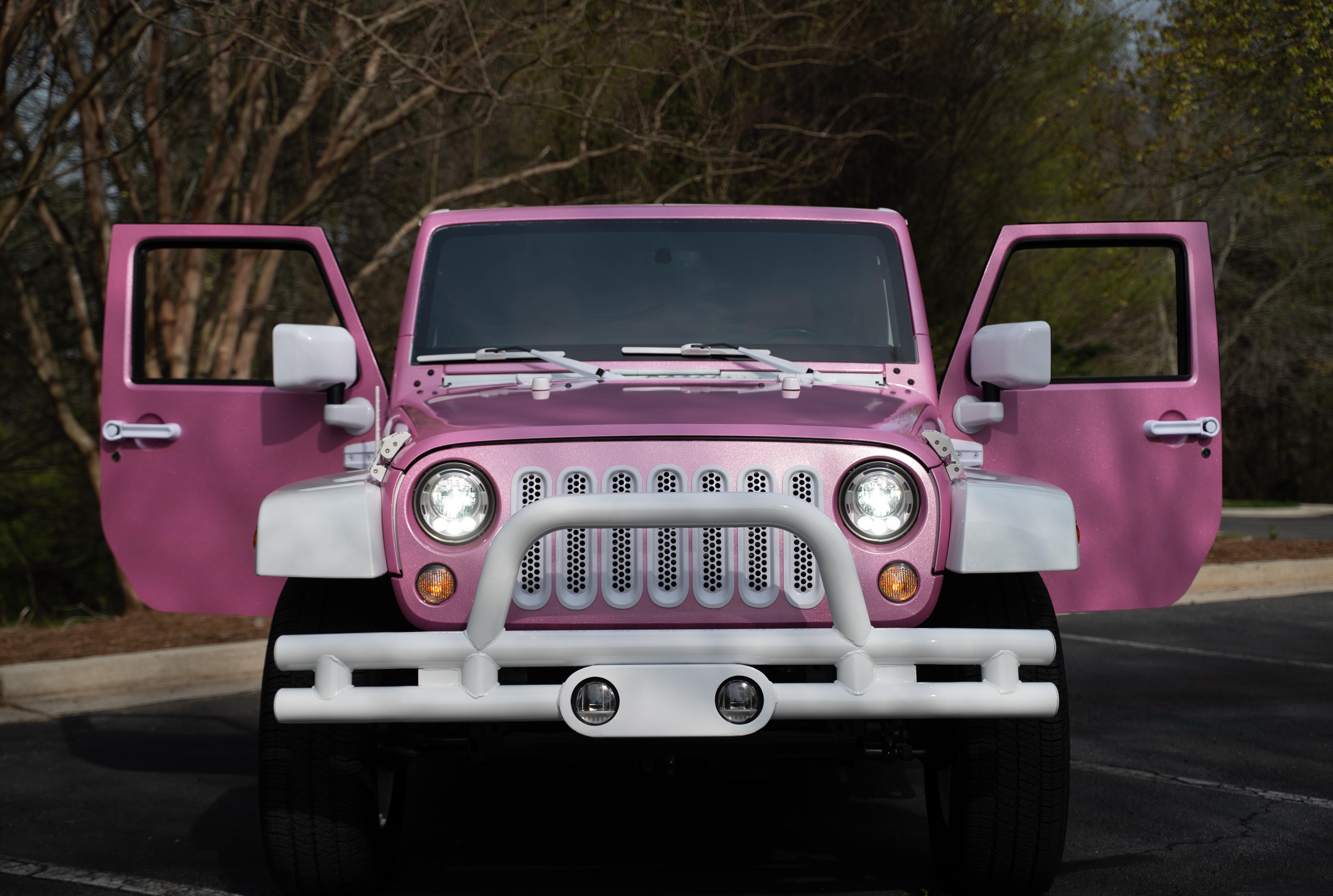 シェリネットウィングシート　ピンク Jeep Wrangler Unlimited 2017 rental in Norcross, GA by The Ride