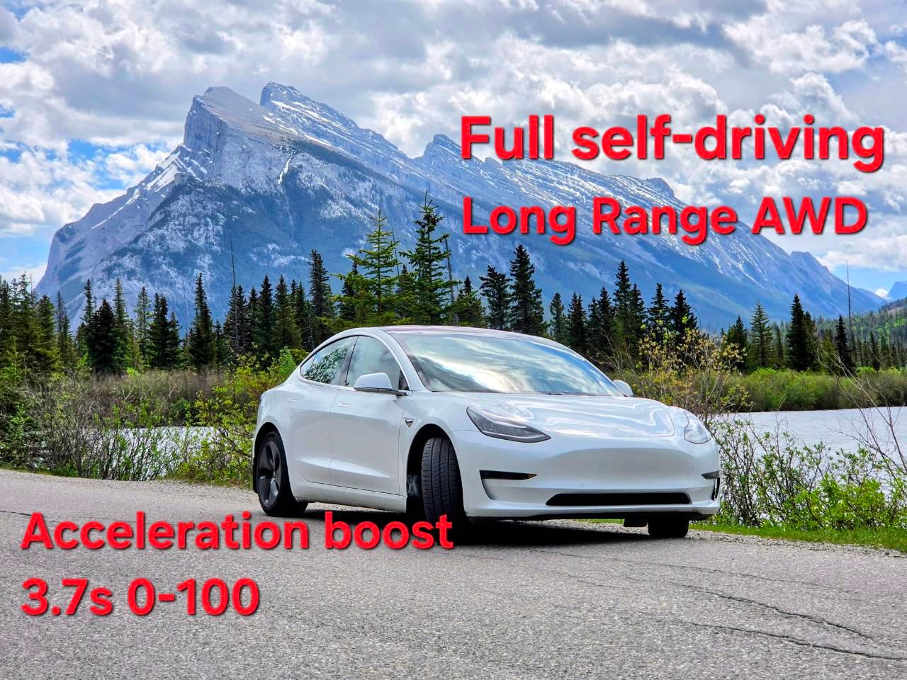 Tesla Model 3 2019 à Banff, AB