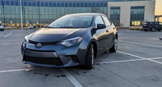 Toyota Corolla 2015 — Car rental alternative in Lubbock, TX