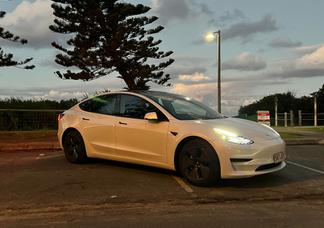 Tesla Model 3 car