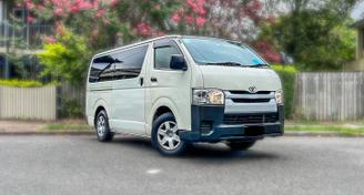 Toyota HIACE 2015 — Van rental alternative in Fortitude Valley