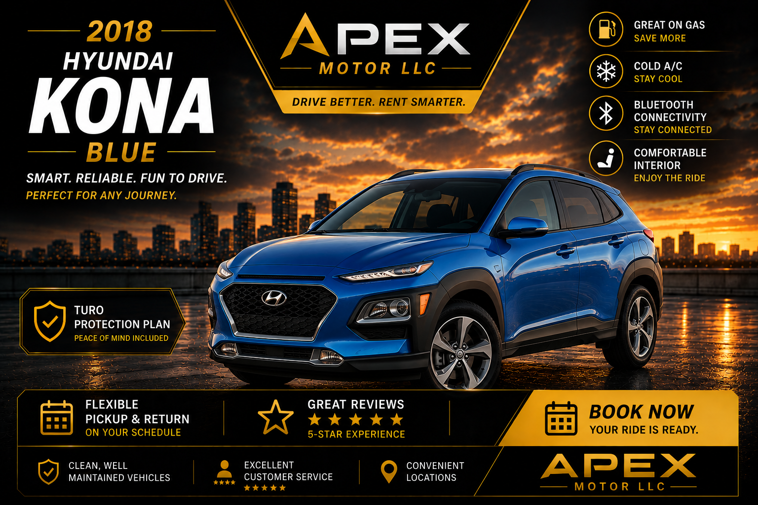 Hyundai Kona 2018 in 