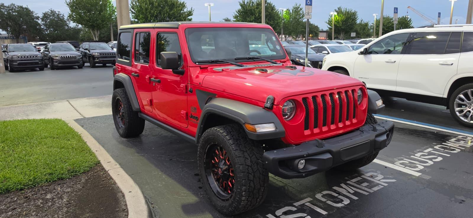Jeep Wrangler Unlimited 2021 in 