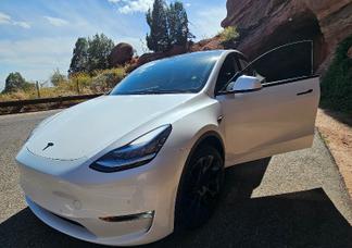 Tesla Model Y car