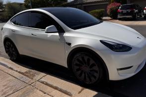 Tesla Model Y car