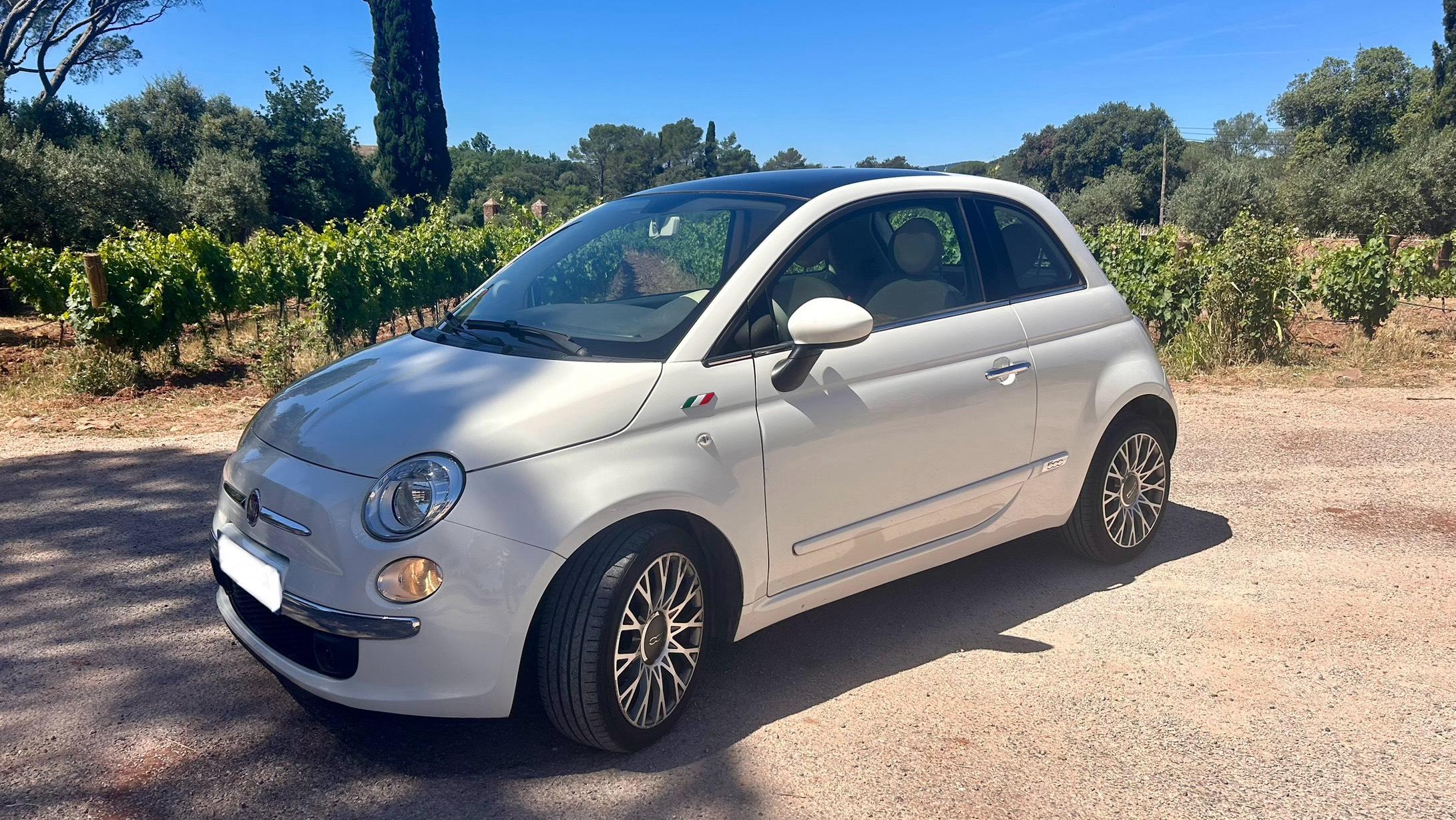 FIAT 500 2012 à Les Arcs