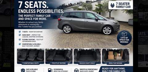 Vauxhall Zafira Tourer 2017