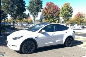 Tesla Model Y car