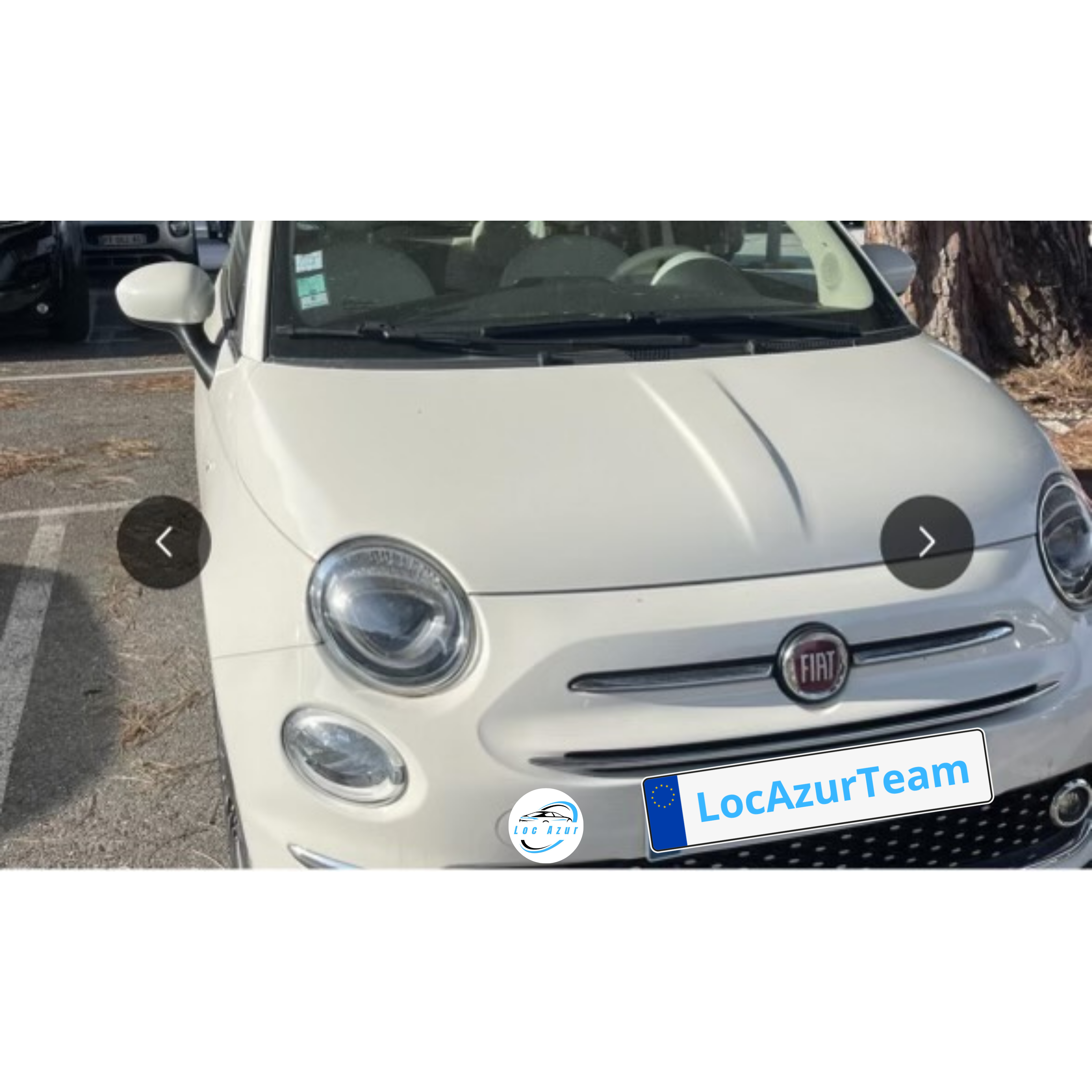 FIAT 500 2018 in Hyères
