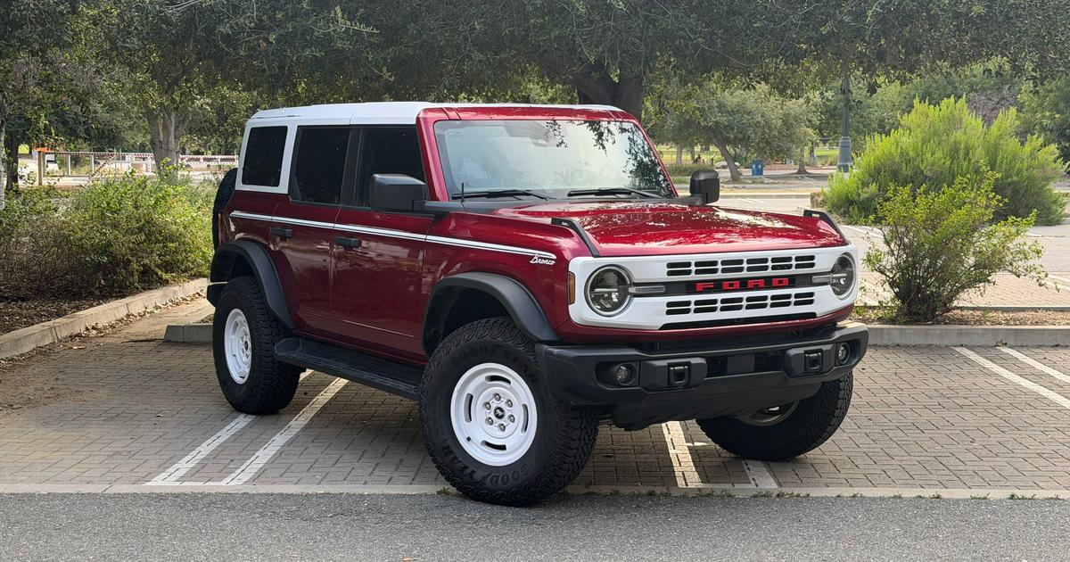 2025 Ford Bronco Heritage from the Rent from Travis fleet