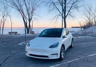 Tesla Model Y car