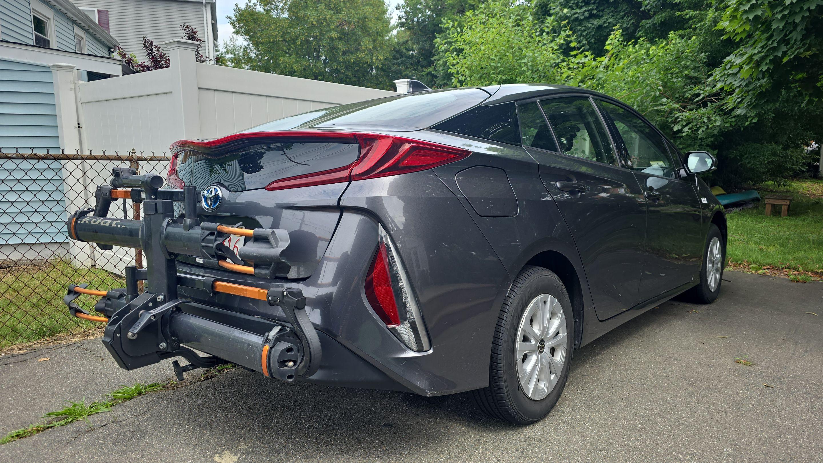 Trailer Hitch Can You Put A Bike Rack On A Prius Prius Prime Bike