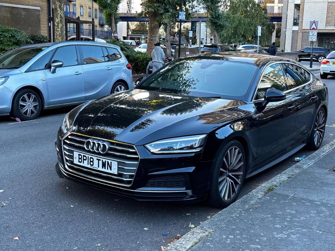 Audi A5 2018 in London