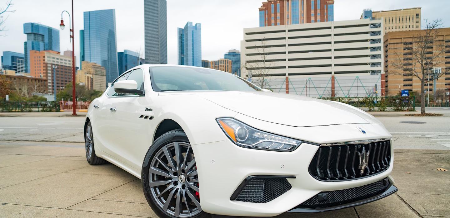 Maserati Ghibli 2022 rental in Houston, TX by Gulf Coast Exotic Rentals