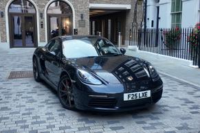 Porsche Cayman 718 2018 in London