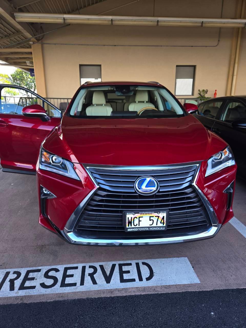 Lexus RX 2018 in Mililani, HI