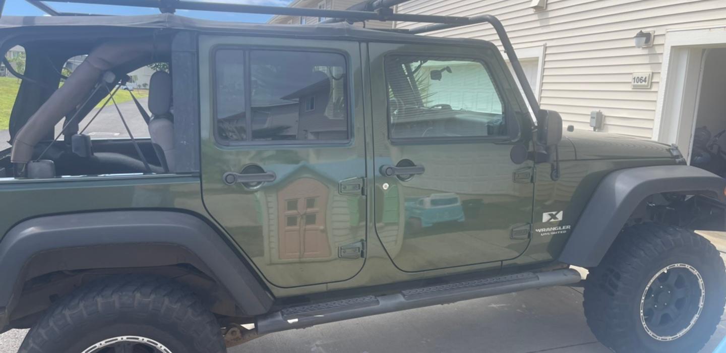 Jeep Wrangler 2008 rental in Marine Corps Base Hawaii, HI by Jordan S