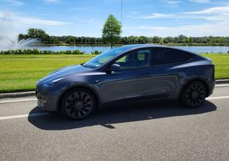 Tesla Model Y car