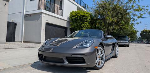 Porsche 718 Boxster 2017
