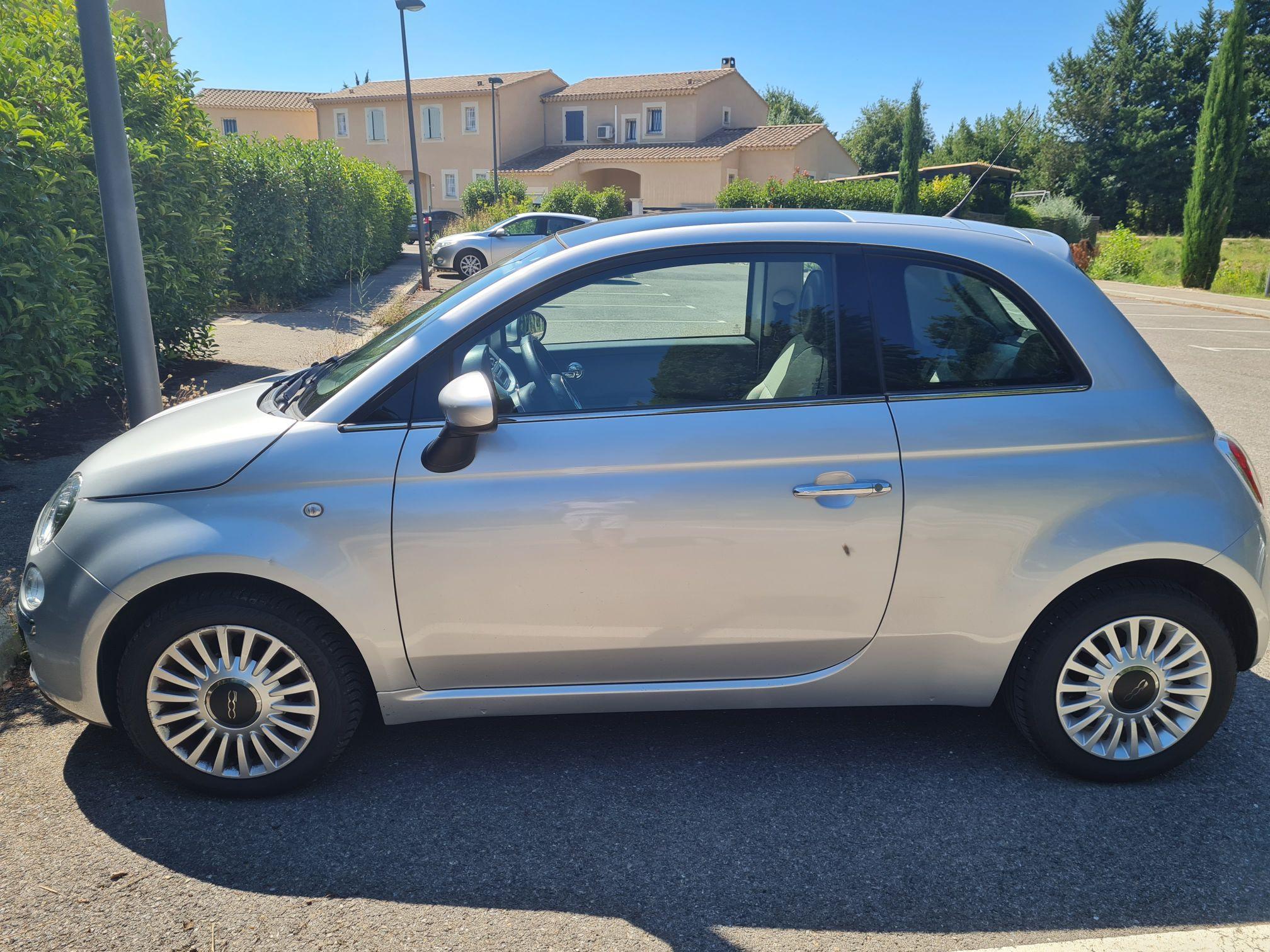 FIAT 500 2010 à L'Isle-sur-la-Sorgue