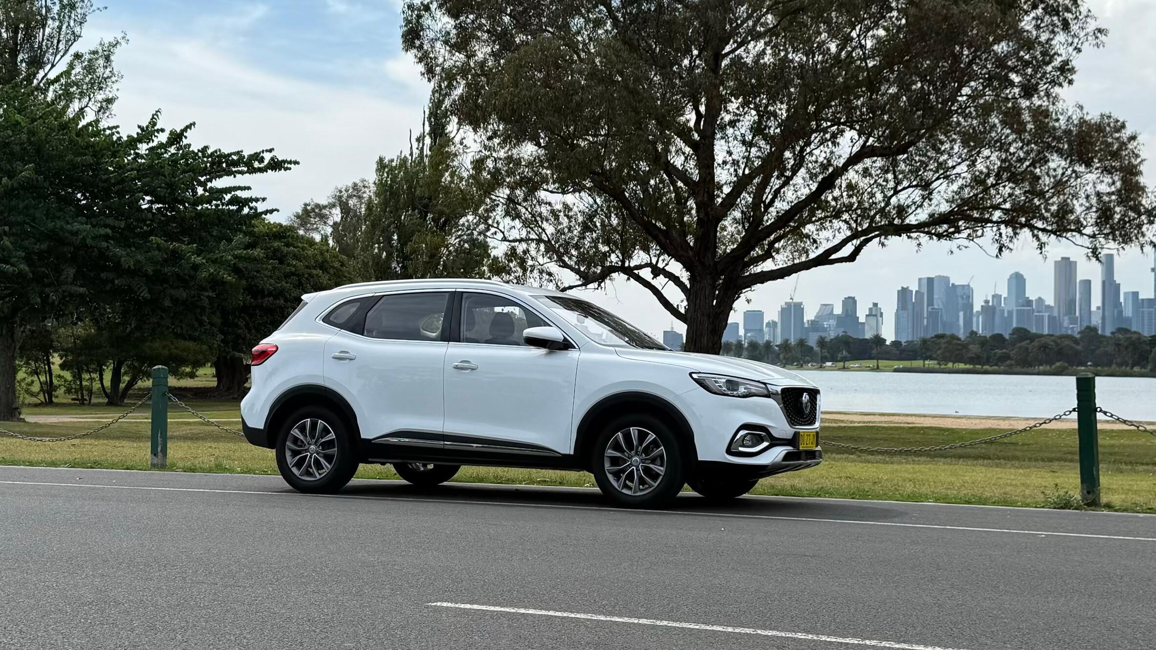 MG HS 2023 in Melbourne