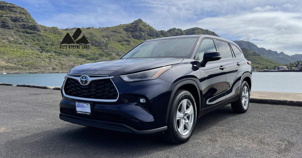 Toyota Highlander 2022 rental in Lihue, HI by Alii Rental Cars LLC