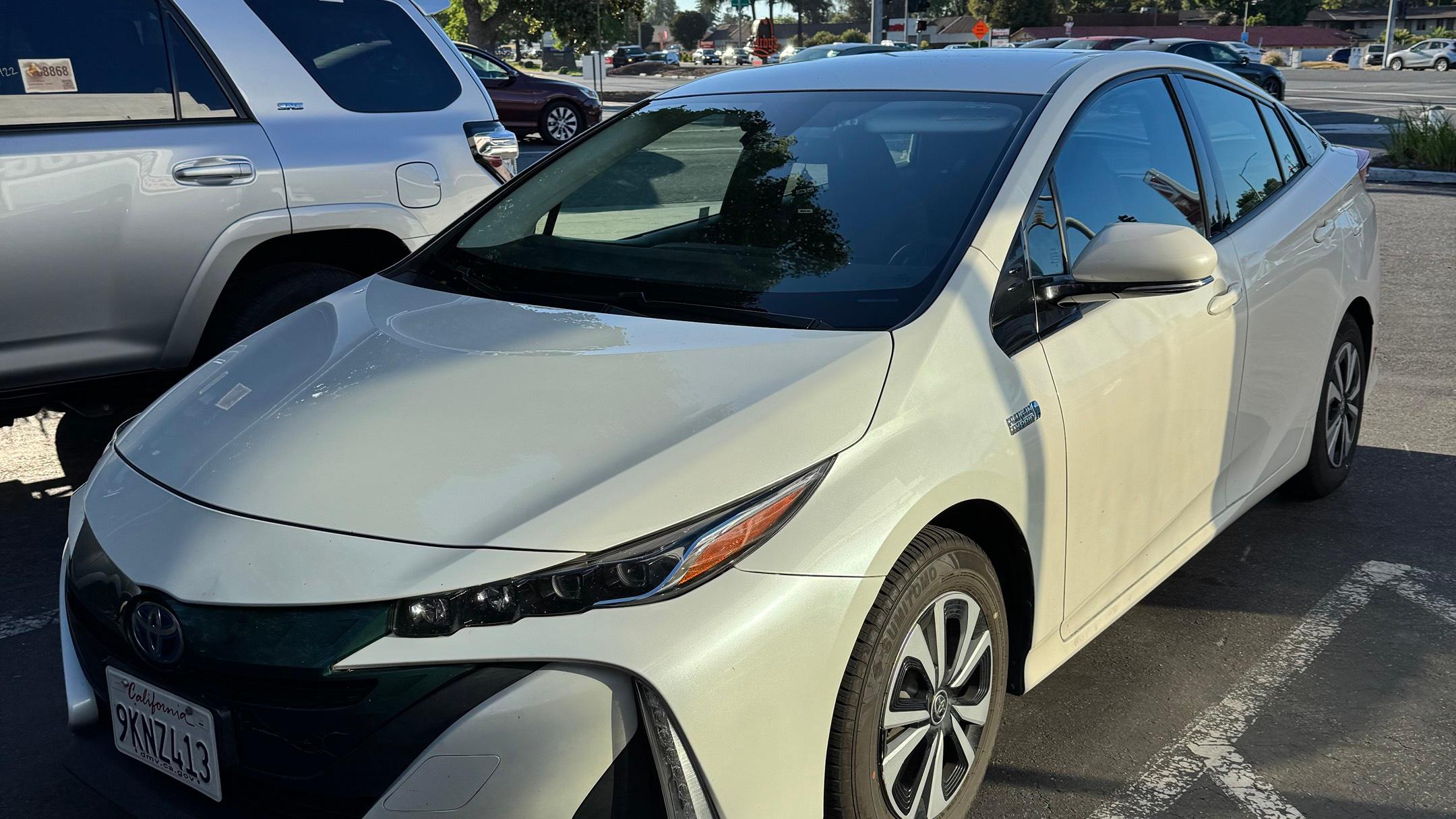 Toyota Prius Prime 2017 rental in Sunnyvale, CA by Ibrahim E. | Turo