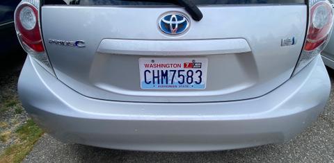 Toyota Prius c 2012
