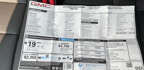 GMC Canyon 2023