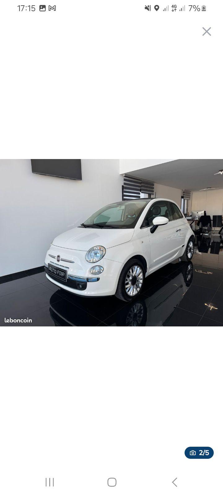 FIAT 500 2015 à Perpignan