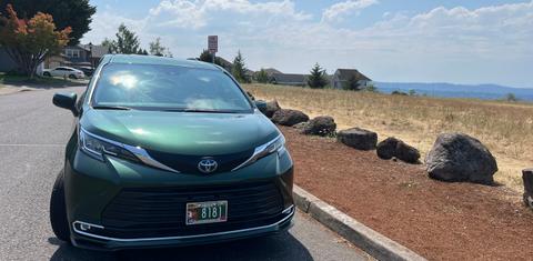 Toyota Sienna 2022