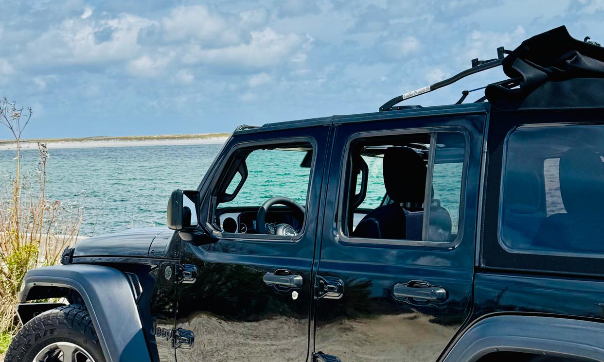 Wrangler interior dash