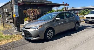 Toyota Corolla 2017 — Car rental alternative in Hilo , HI