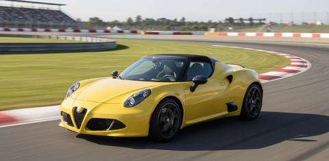 Alfa Romeo 4C Spider 2016