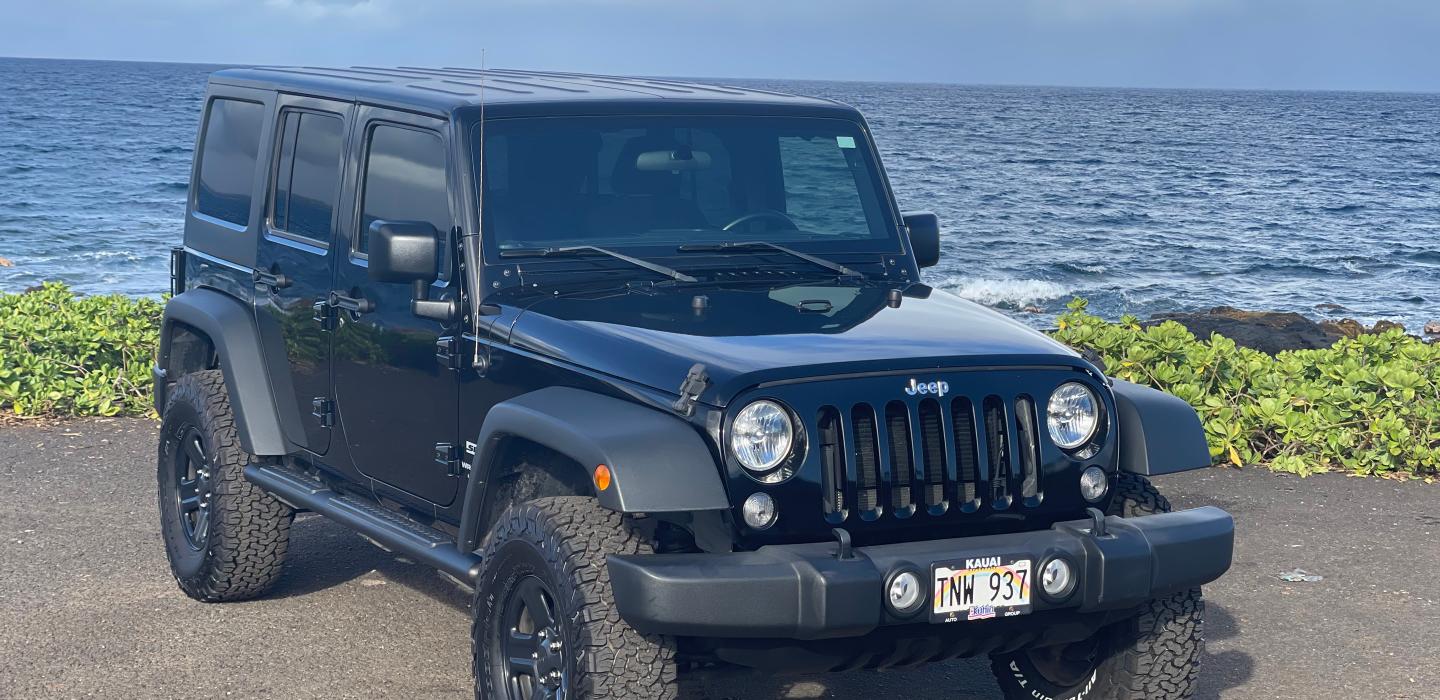 Jeep Wrangler JK Unlimited 2018 rental in Lihue, HI by Nathaniel D. Turo