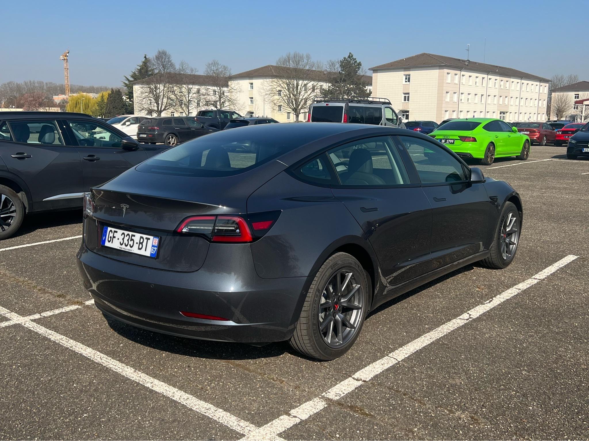 Tesla MODEL 3 2022 à Strasbourg