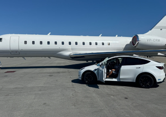 Tesla Model Y car