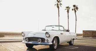 Ford Thunderbird 1957 — Classic car rental alternatives in Huntington Beach, CA