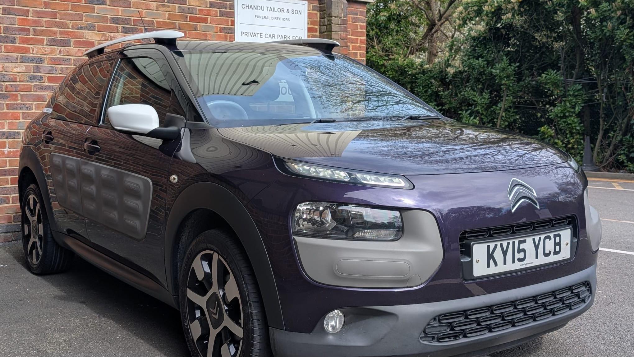 Citroen C4 Cactus 2015 — Car rental alternative in London