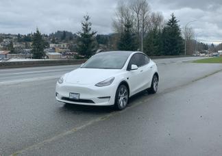 Tesla Model Y car