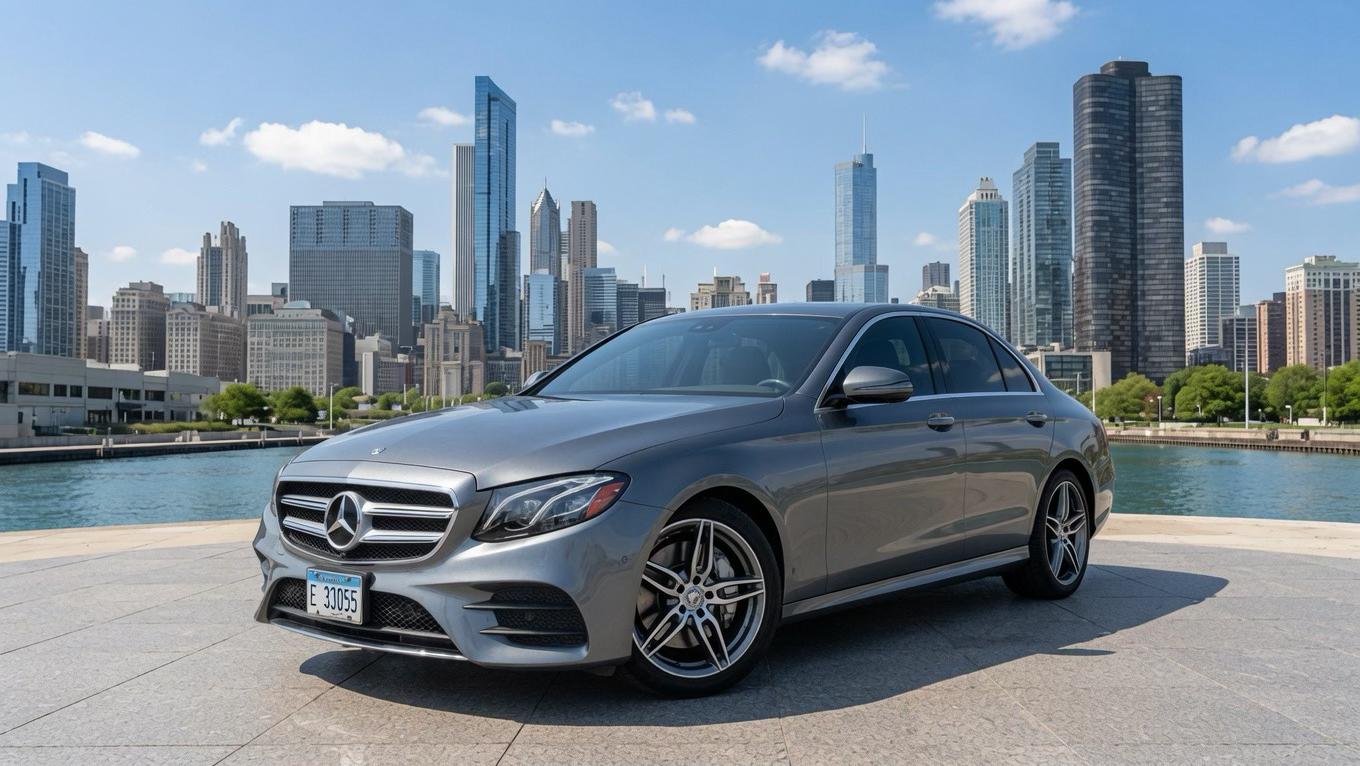 Mercedes-Benz E-Class 2017 — Van rental alternative in Chicago, IL