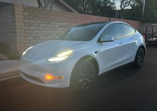 Tesla Model Y car