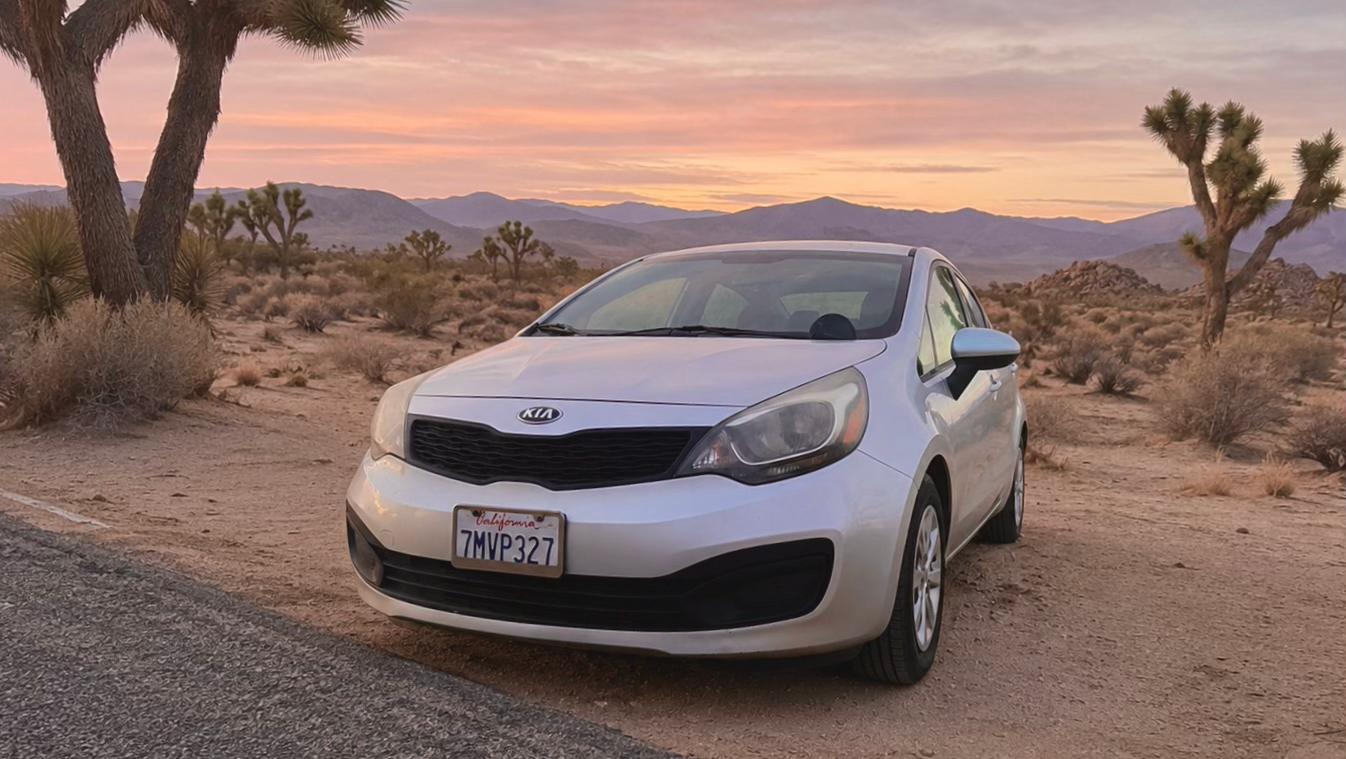 Kia Rio 2015 in Joshua Tree, CA