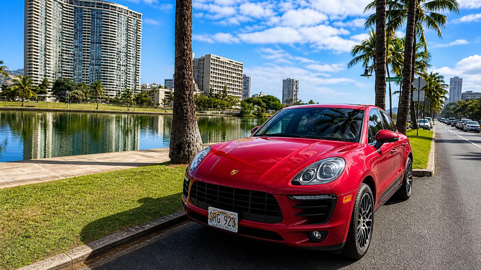 Porsche Macan 2015 in Honolulu, HI