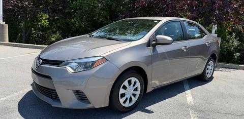 Toyota Corolla 2016