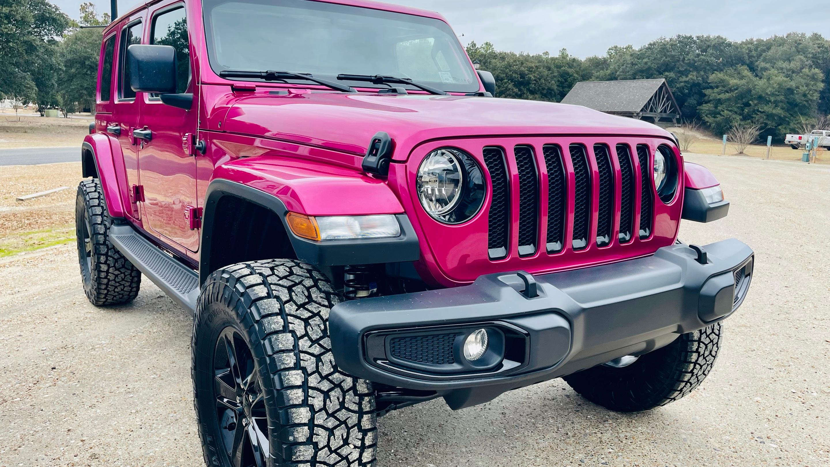 Typing Software Barbie Jeep Wrangler Toy Barbie Vintage Pink Jeep