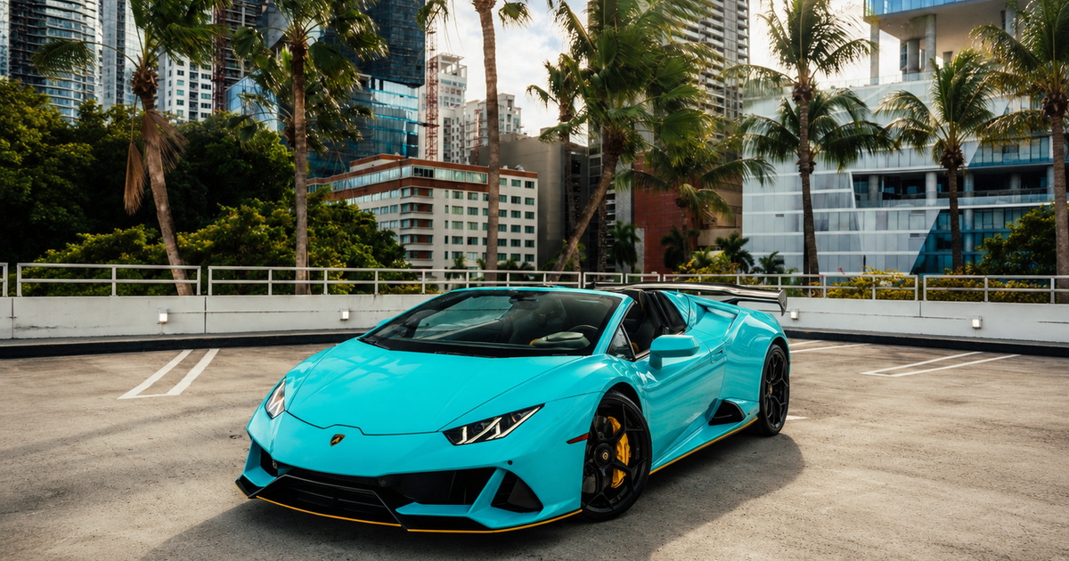 Lamborghini Huracan EVO 2020 rental in Miami, FL by Velocity