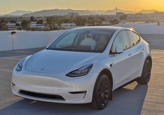 Tesla Model Y car