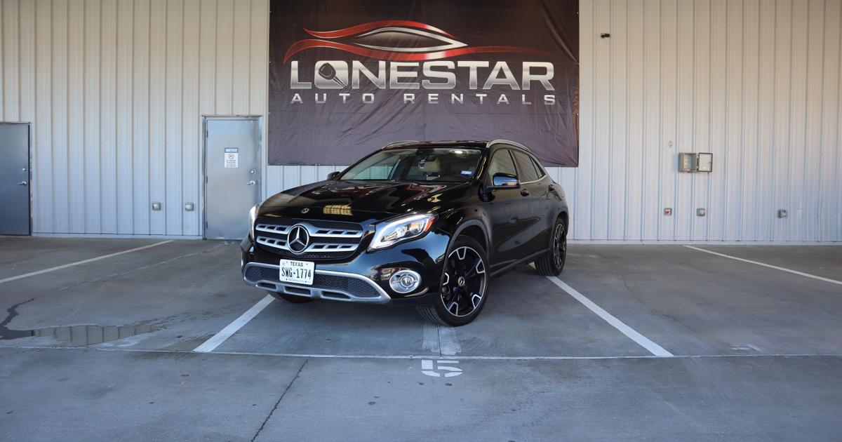 Mercedes Benz Gla Class Rental In The Colony Tx By Lonestar Auto